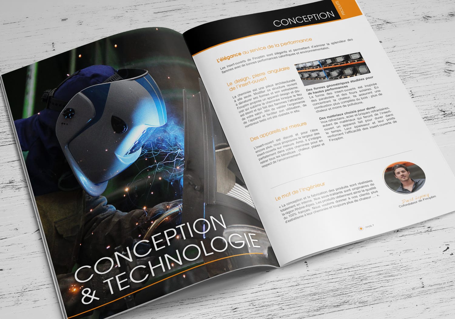 création catalogue produit