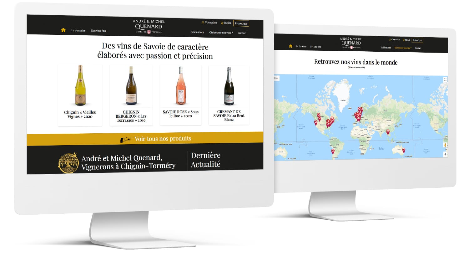 creation boutique en ligne vigneron