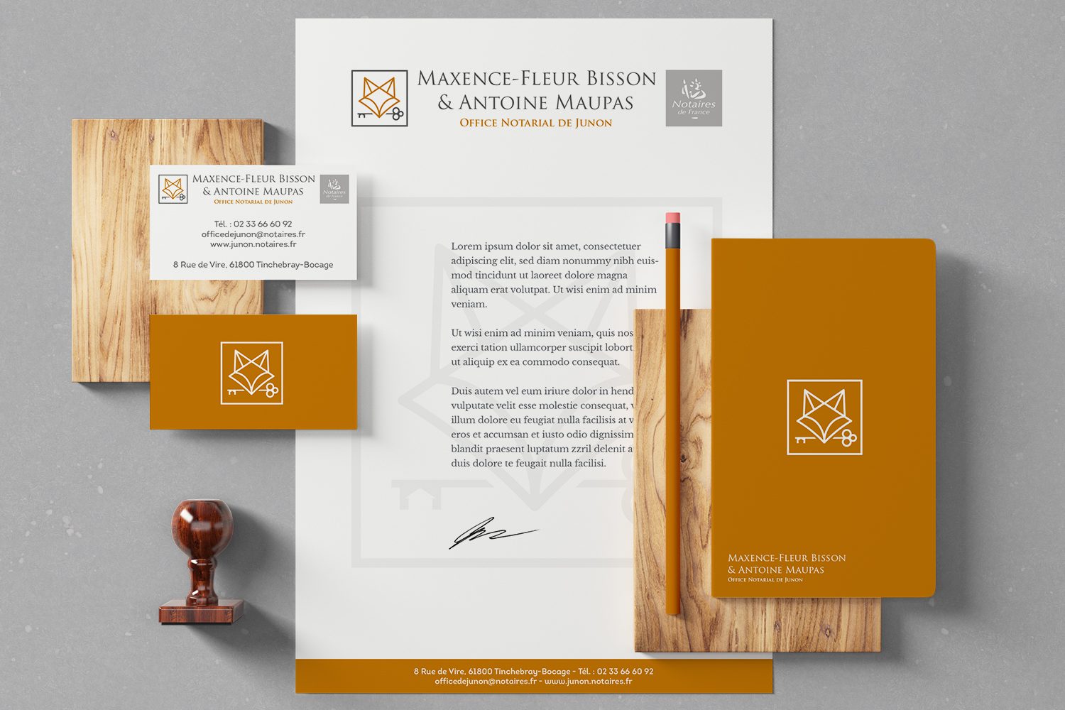 charte graphique notaire