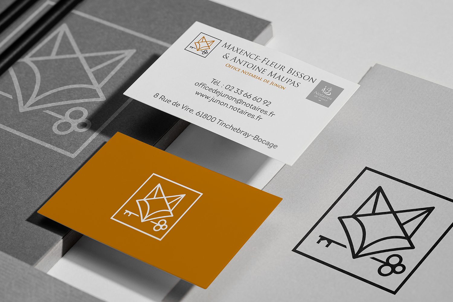 creation charte graphique notaire