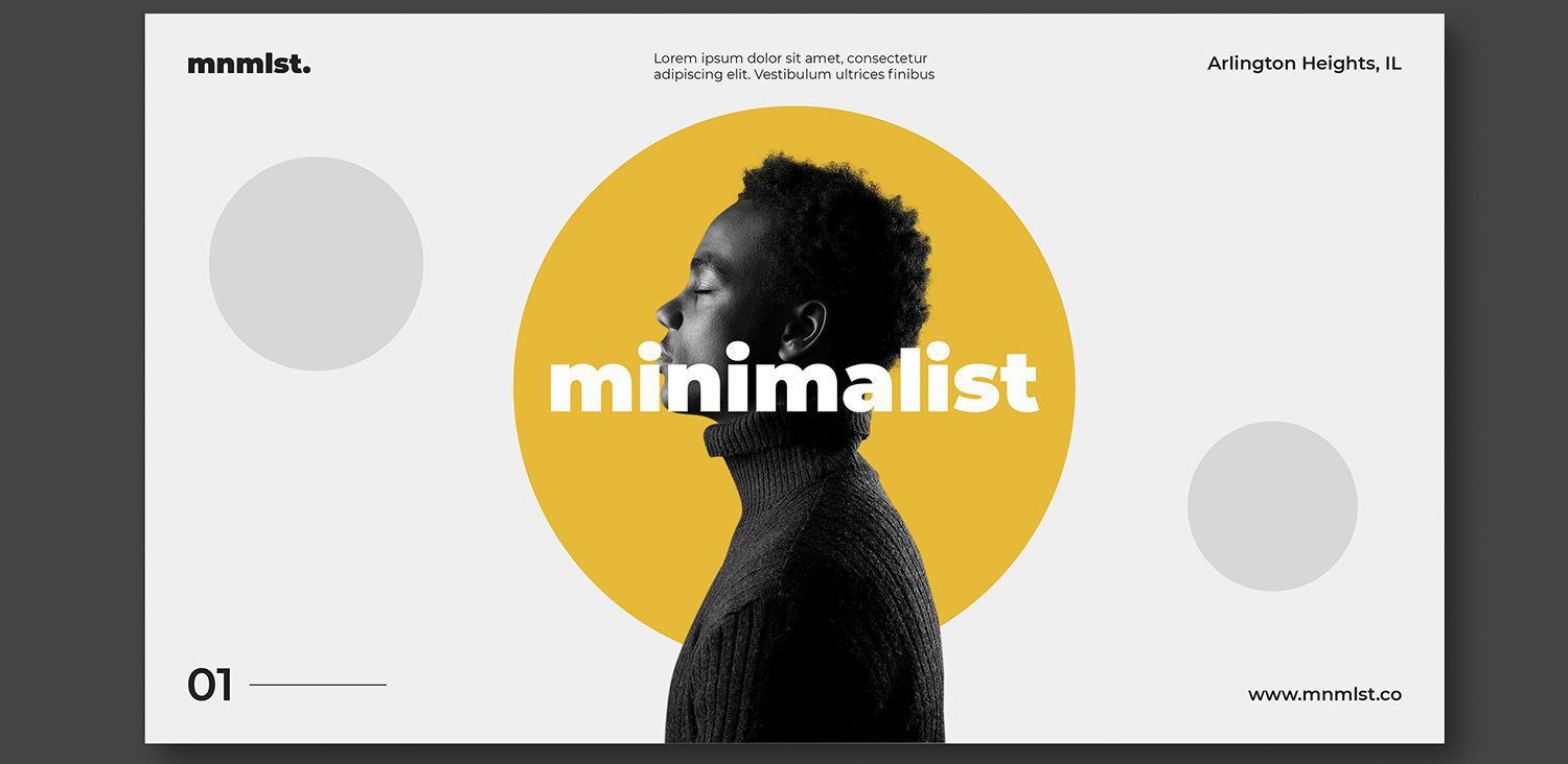 tendance graphique minimaliste