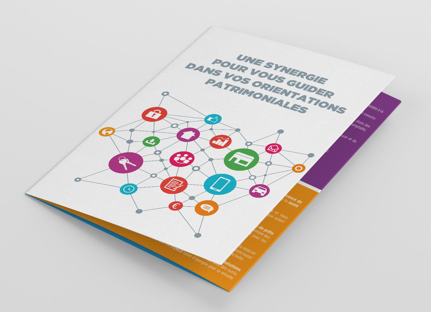 design plaquette commerciale