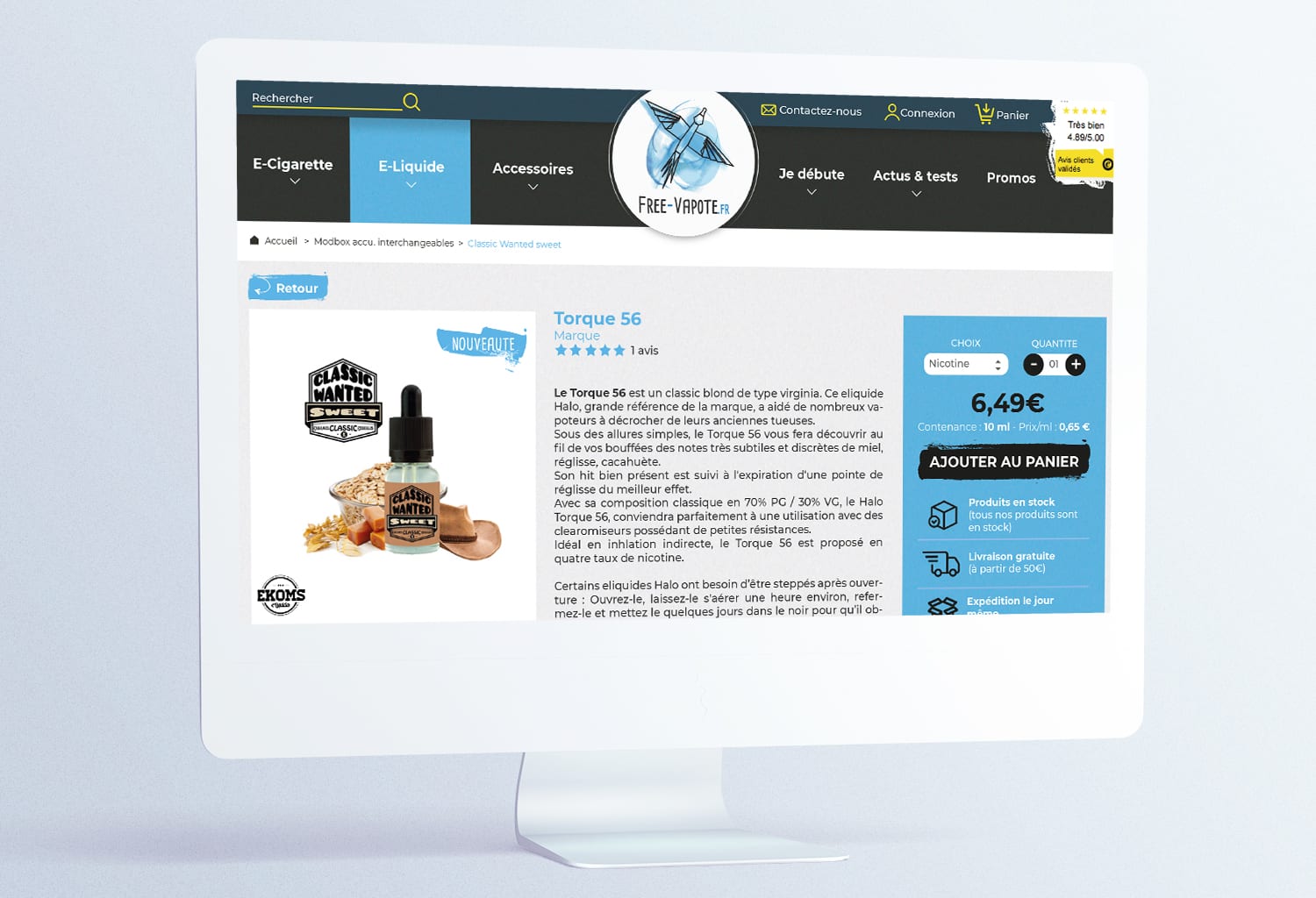 création site vente en ligne