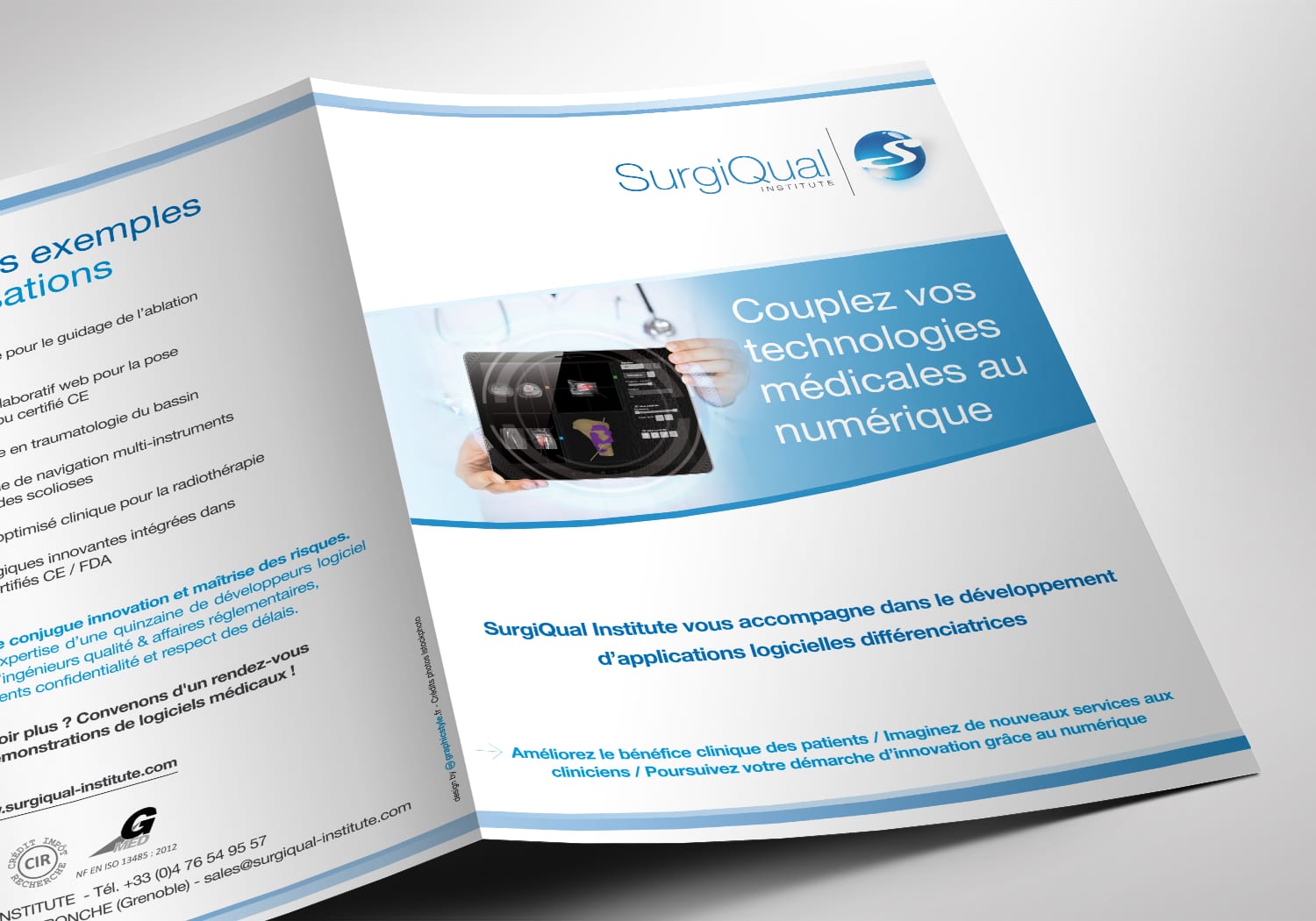 plaquette d'entreprise