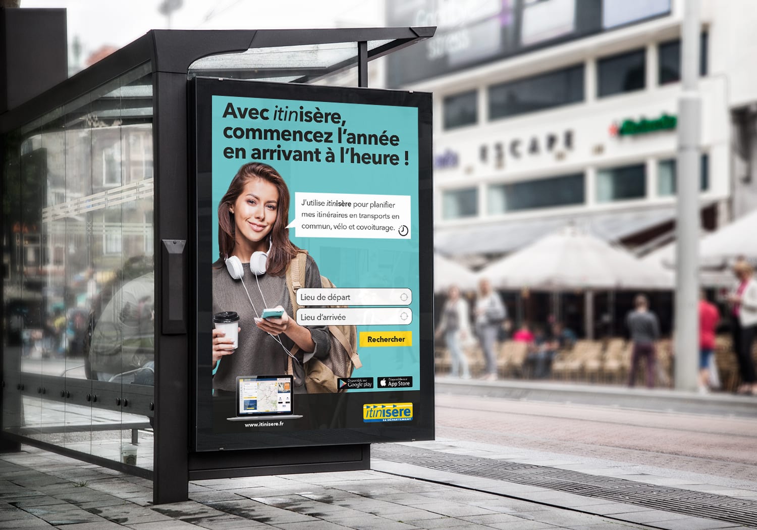 création affiche grenoble