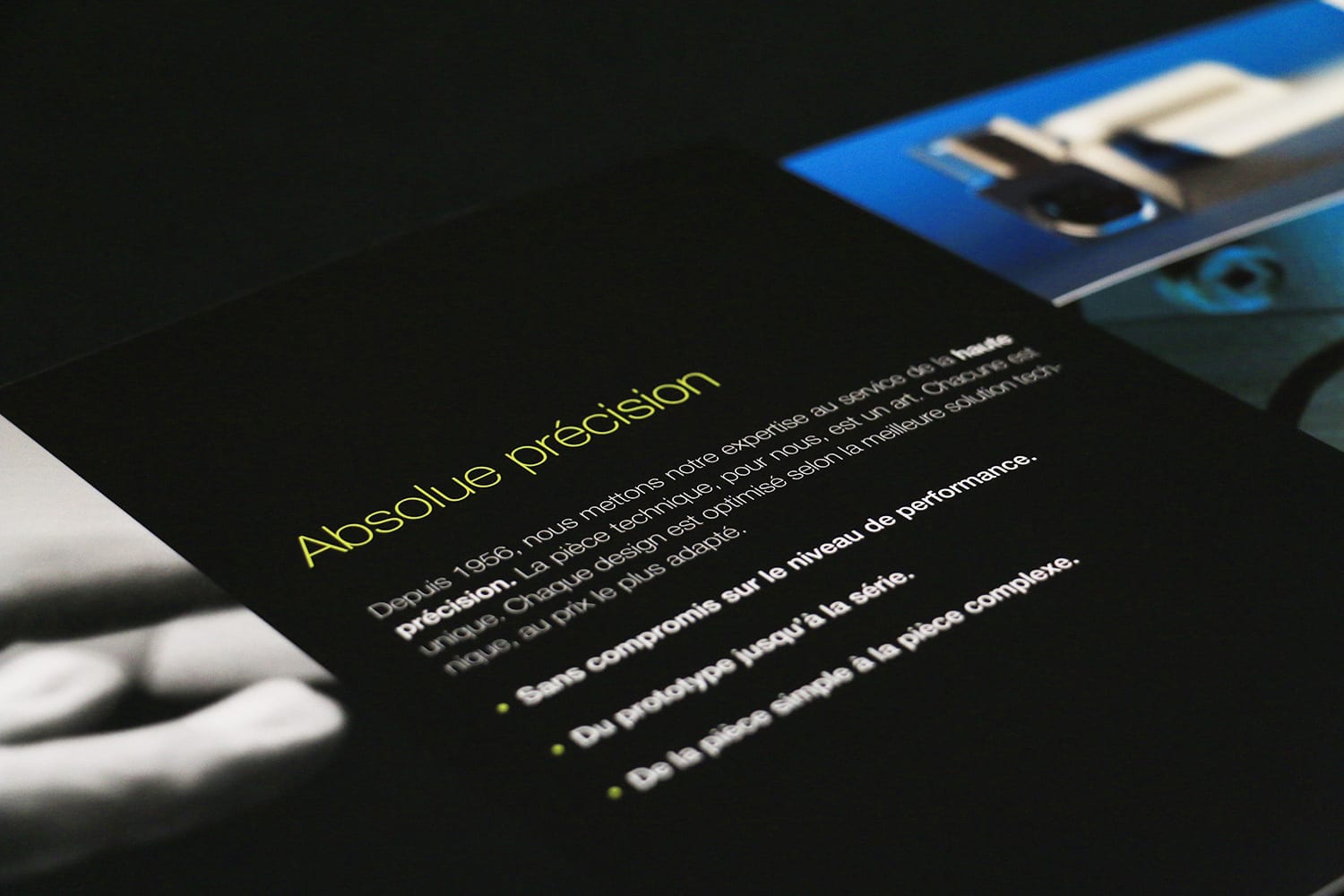 impression plaquette commerciale