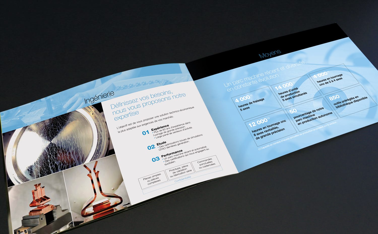 création brochure