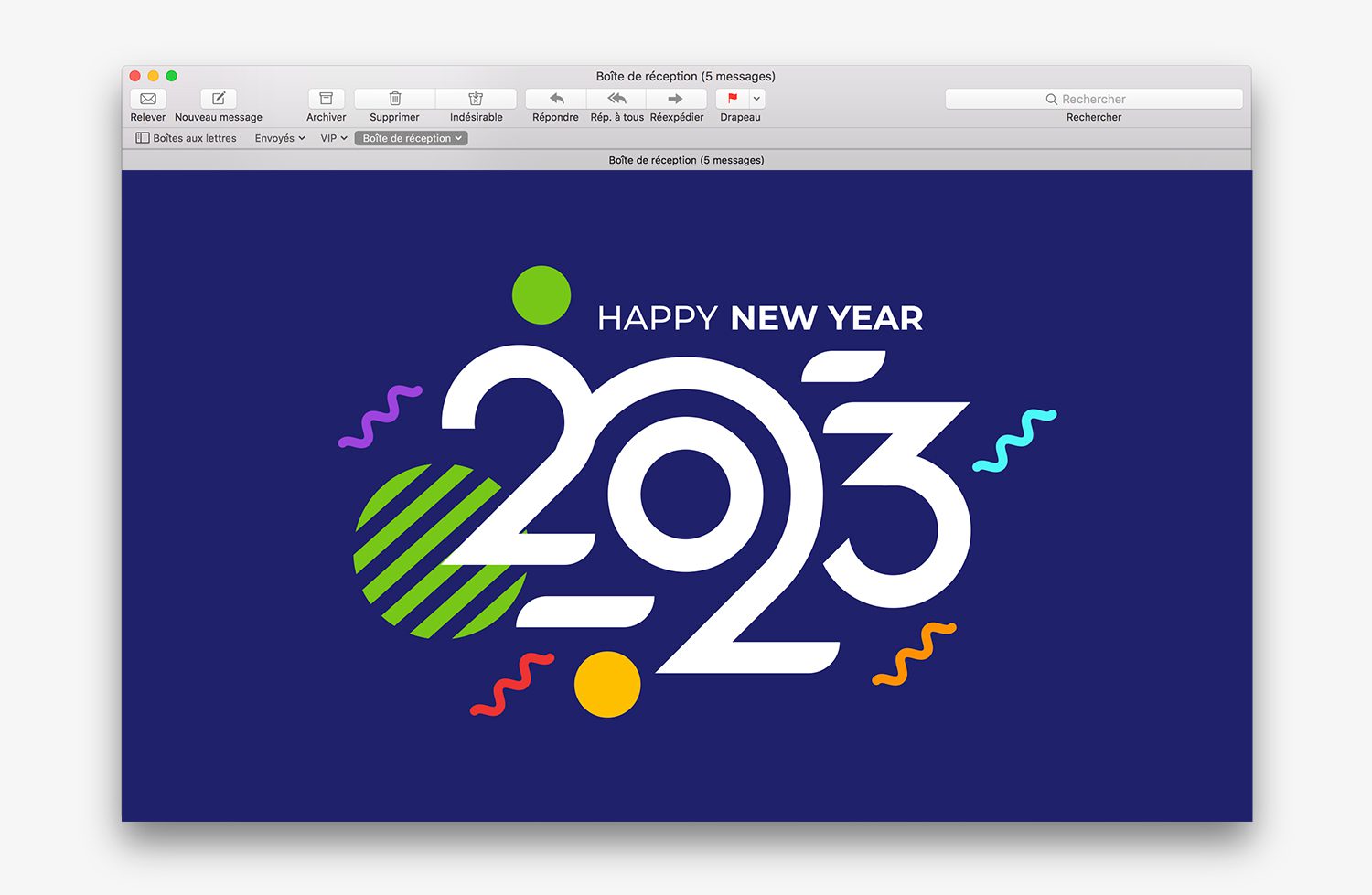 Carte de vœux numérique