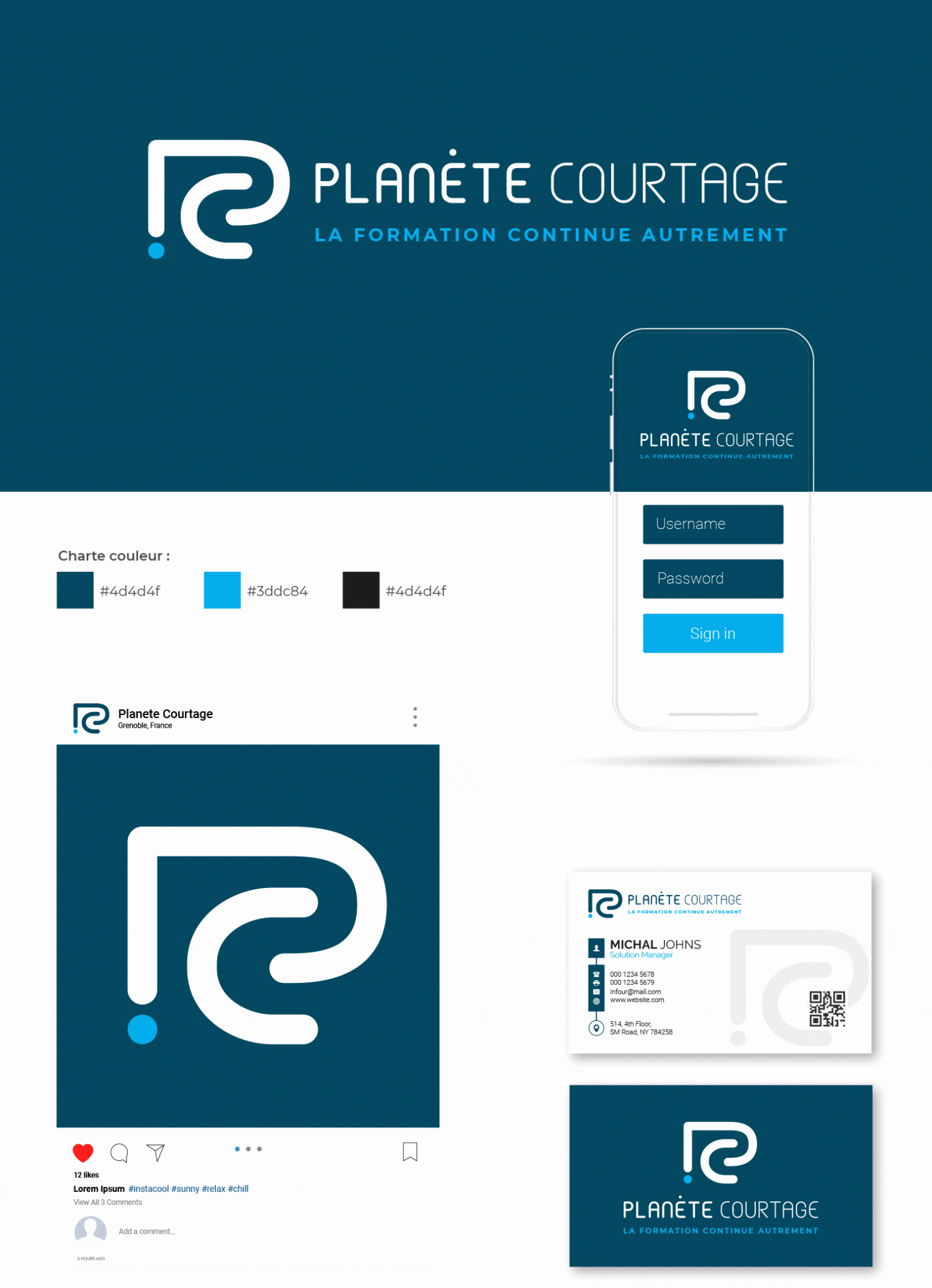 creation charte graphique sante