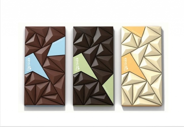 packaging- chocolat origami
