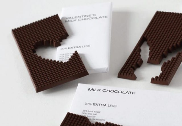 packaging chocolat valentin